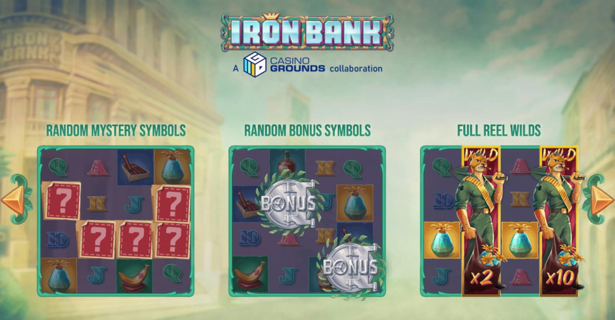 Iron Bank slot review: Pull off the heist of the century 
